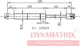 Миниатюра изображения товара Амортизатор багажника/капота Dynamatrix DGS1325BL