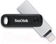 Миниатюра изображения товара USB flash накопитель SanDisk iXpand Flash Drive Go 128Gb (SDIX60N-128G-GN6NE)