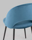Миниатюра изображения товара Стул Stool Group Меган / AV 415-H58-08(P) (велюр пыльно-синий)