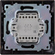 Миниатюра изображения товара Выключатель TDM Лама SQ1815-0745 (старинная бронза)