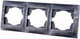 Миниатюра изображения товара Рамка для выключателей и розеток TDM Лама SQ1815-0681 (старинное серебро)