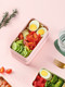 Миниатюра изображения товара Набор для ланча Miniso Bento Box / 1971 (розовый)