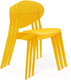 Миниатюра изображения товара Стул Sheffilton SHT-S111-P (желтый)