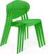 Миниатюра изображения товара Стул Sheffilton SHT-S111-P (зеленый)