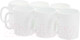 Миниатюра изображения товара Набор кружек Luminarc Essence White N1230 (6шт)