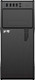 Миниатюра изображения товара Корпус для компьютера HAFF 2808-U3 500W (черный/серебристый)