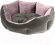 Миниатюра изображения товара Лежанка для животных Ferplast Queen 45 / 83404501 (розовый/коричневый)