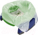 Миниатюра изображения товара Дорожный горшок Potette Plus 23011DM (зеленый/голубой)