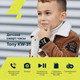 Миниатюра изображения товара Умные часы детские Canyon Tony KW-31 / CNE-KW31YB