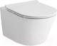 Миниатюра изображения товара Унитаз подвесной Lucco Avva Rim ART 100314-101 (с крышкой)