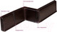 Миниатюра изображения товара Уголок для плинтуса Ideal Деконика 351 Каштан  (8.5см, 2шт, внутренний, флоупак)