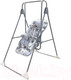 Миниатюра изображения товара Качели напольные для детей GLOBEX Ветерок-Люкс Мишки / 1602-24 (серый)