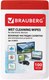 Миниатюра изображения товара Салфетки для ухода за техникой Brauberg 512810 (100шт)