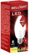 Миниатюра изображения товара Лампа Bellight LED C37 8W 220V E27 3000K