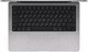 Миниатюра изображения товара Ноутбук Apple Macbook Pro 14" M1 Pro 2021 512GB / Z15G000CK (серый космос)
