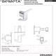 Миниатюра изображения товара Крючок для ванной Bemeta Organic 157106201