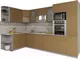 Миниатюра изображения товара Кухонный гарнитур Interline Мила Gloss 1.68x3.2 левая (капучино/капучино)