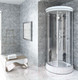 Миниатюра изображения товара Душевая кабина Radomir Стронг 90 / 1-05-6-0-0-1801 (матовое стекло)