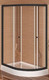 Миниатюра изображения товара Душевой уголок Radomir 120x80 L / 1-03-6-1-0-0080 (прозрачное стекло)
