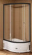 Миниатюра изображения товара Душевой уголок Radomir 120x80 L / 1-03-6-1-0-0090 (прозрачное стекло)