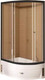 Миниатюра изображения товара Душевой уголок Radomir 120x80 L / 1-03-6-1-0-0090 (прозрачное стекло)