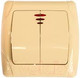 Миниатюра изображения товара Выключатель TDM Онега SQ1805-0034 (слоновая кость)