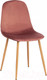 Миниатюра изображения товара Стул Tetchair Breeze (коралловый/натуральное дерево)