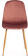 Миниатюра изображения товара Стул Tetchair Breeze (коралловый/натуральное дерево)