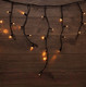 Миниатюра изображения товара Светодиодная бахрома Neon-Night Айсикл 255-306  (5x0.7м, теплый белый)