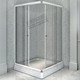 Миниатюра изображения товара Душевой уголок Radomir 100x110 / 1-09-1-0-0-1231 (матовое стекло)