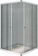 Миниатюра изображения товара Душевой уголок Radomir 100x110 / 1-09-1-0-0-1230 (прозрачное стекло)