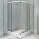 Миниатюра изображения товара Душевой уголок Radomir 100x110 / 1-09-1-0-0-1230 (прозрачное стекло)