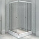 Миниатюра изображения товара Душевой уголок Radomir 90x100 / 1-09-1-0-0-1210 (прозрачное стекло)