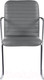 Миниатюра изображения товара Стул офисный Brabix Visit CF-101 / 532561 (хром/экокожа темно-серая)