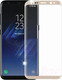 Миниатюра изображения товара Защитное стекло для телефона Case 3D для Galaxy S8 Plus (золотой)