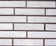Миниатюра изображения товара Декоративный камень гипсовый Polinka Кирпич классический 0500 (белый)