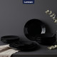 Миниатюра изображения товара Набор тарелок Luminarc Harena Black N5162 (18шт)