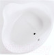 Миниатюра изображения товара Ванна акриловая VagnerPlast Plejada 150x150 / VPBA150PLE3X-04 (с каркасом и экраном)
