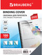 Миниатюра изображения товара Обложки для переплета Brauberg А4 200мкм / 530829 (100шт, прозрачный)