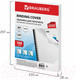 Миниатюра изображения товара Обложки для переплета Brauberg А4 230г/м2 / 530838 (100шт, белый)
