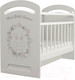 Миниатюра изображения товара Детская кроватка VDK Mon Amur колесо-качалка с маятником (белый)