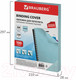 Миниатюра изображения товара Обложки для переплета Brauberg А4 230г/м2 / 530952 (100шт, голубой)