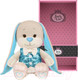 Миниатюра изображения товара Мягкая игрушка Jack&Lin Зайчик в голубой жилетке и белых брюках / JL-032102-25