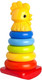 Миниатюра изображения товара Развивающая игрушка Росигрушка Пирамида-качалка. Петушок / 9235