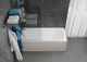 Миниатюра изображения товара Ванна акриловая VagnerPlast Aronia 170x75 / VPBA170ARN2X-04 (с каркасом и 2 экранами)