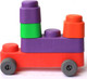 Миниатюра изображения товара Развивающая игрушка Десятое королевство Мягкие кирпичики Plus. Веселый транспорт / 04033