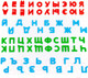 Миниатюра изображения товара Развивающая игра Полесье Три кота. Буквы на магнитах / 69924