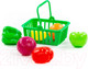 Миниатюра изображения товара Корзина игрушечная Полесье Набор продуктов №13 с корзинкой / 66749