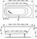 Миниатюра изображения товара Ванна акриловая VagnerPlast Kasandra 170x70 / VPBA177KAS2X-04 (с каркасом)