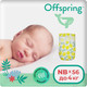 Миниатюра изображения товара Подгузники детские Offspring NB 2-4кг Лимоны / OF01NB56LM (56шт)